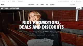 
                            2. Nike Promo Codes, Coupons, & Deals 2019. Nike.com