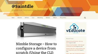 
                            2. Nimble Storage - How to configure a device from scratch ...