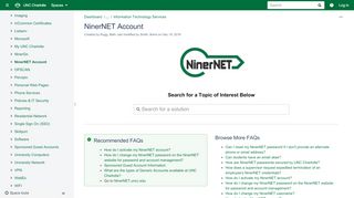 
                            6. NinerNET Account - UNC Charlotte FAQ - UNC Charlotte
