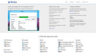 
                            3. Ninite - Install or Update Multiple Apps at Once