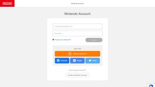 
                            3. Nintendo Account