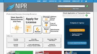 
                            3. NIPR Home Page