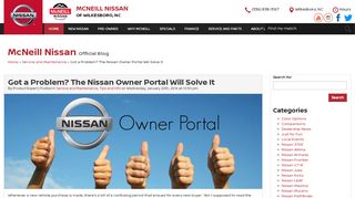 
                            3. Nissan Owner Portal - McNeill Nissan