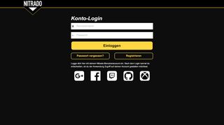 
                            2. Nitrado - Connexion au compte - nitrado.net