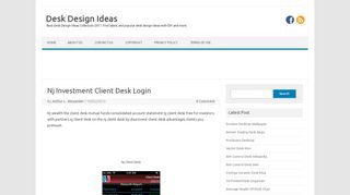 
                            3. Nj Investment Client Desk Login | Desk Design Ideas