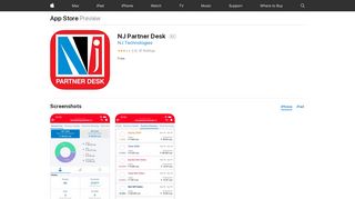 
                            5. ‎NJ Partner Desk on the App Store