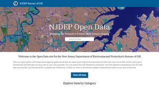 
                            8. NJDEP Open Data