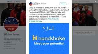 
                            6. NJIT Career Services on Twitter: 