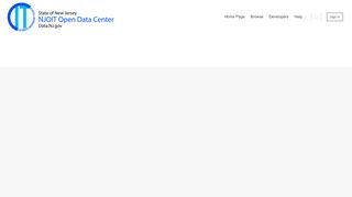 
                            1. NJOIT Open Data Center: Open Data Portal