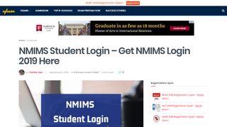 
                            1. NMIMS Student Login - mba.aglasem.com