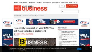 
                            5. No activity to report on your BAS? You still have to lodge a statement ...