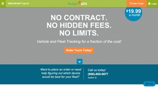 
                            8. No Contract GPS - BudgetGPS Low Cost GPS Fleet Tracking