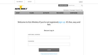 
                            1. No contract wireless services on - h2obolt.com