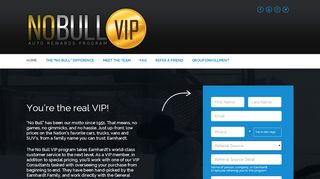 
                            9. NoBullVIP – Earnhardt Auto Rewards Program