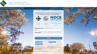 
                            9. NOCCCD – Central Authentication Service