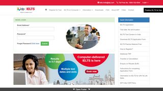 
                            1. Node Login - IELTS IDP INDIA