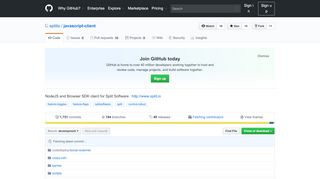 
                            6. NodeJS and Browser SDK client for Split Software - GitHub