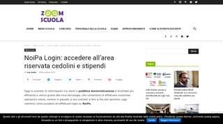 
                            9. NoiPa Login: accedere all'area riservata cedolini e ...