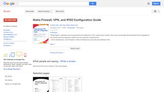 
                            5. Nokia Firewall, VPN, and IPSO Configuration Guide