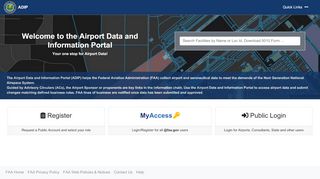 
                            7. Non-FAA Personnel Login for Airports GIS