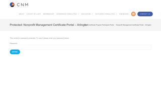 
                            8. Nonprofit Management Certificate Portal - Arlington - CNM