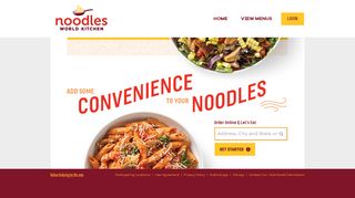 
                            5. Noodles & Company - Online Ordering