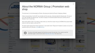 
                            10. Norma Group | Promotion Webshop