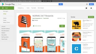 
                            2. NORMS 24/7 Rewards - Apps on Google Play