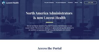 
                            4. North America Administrators | Lucent Health