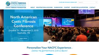 
                            3. North American Cystic Fibrosis Conference: Home