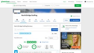 
                            8. North Bridge Staffing Reviews | Glassdoor