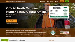 
                            7. North Carolina Online Hunter Safety Course | Hunter-ed.com™