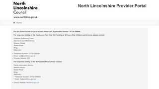 
                            1. North Lincolnshire Provider Portal - Site Notice