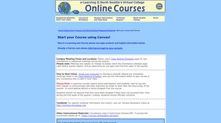 
                            2. North Seattle e-Learning: Canvas Instructions - North Seattle College