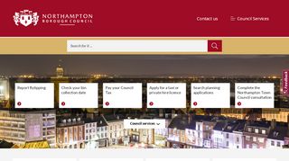 
                            9. Northampton Borough Council Homepage