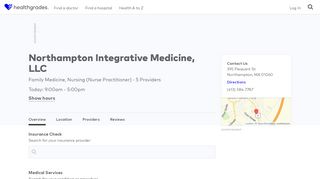 
                            7. Northampton Integrative Medicine, LLC, Northampton, MA