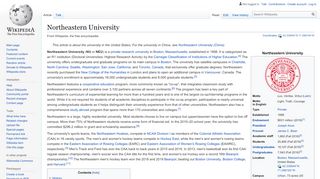 
                            9. Northeastern University - Wikipedia