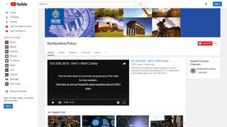 
                            7. Northumbria Police - YouTube
