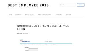 
                            11. Northwell Lij Employee Self Service Login - Best Employee 2019