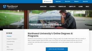 
                            4. Northwest University Online