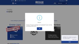 
                            7. Nostalgie: Chat officiel et gratuit, rencontre, dialogue…