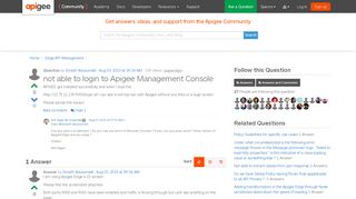 
                            2. not able to login to Apigee Management Console - Apigee Community