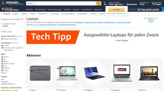 
                            9. Notebooks: Notebooks, Laptops und Zubehör : Amazon.de