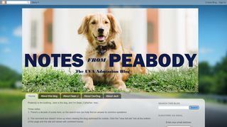 
                            9. Notes from Peabody: The UVA Application Process
