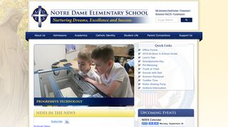 
                            3. Notre Dame Elementary School - Chardon, Ohio