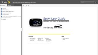 
                            8. Novatel MiFi 500 User Guide - Cell Phones, Mobile Phones ...