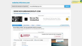 
                            4. novumbankgroup.com at WI. Novum Bank Limited - The new ...