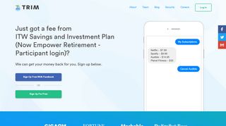 
                            8. (Now Empower Retirement - Participant login)! - Trim