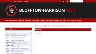 
                            7. Now Hiring - Bluffton-Harrison MSD