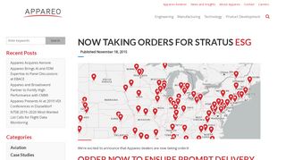 
                            6. Now taking orders for Stratus ESG - Appareo